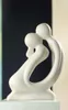 GILDE Francis, Figur, Paar, "Der Kuss", Keramik, creme, , Anteprima dell’immagine prodotto 6