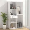 The Living Store Kosmetikschrank Hochglanz-Weiß 80x40x75 cm Produktbild-Vorschau 7