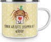Mr. & Mrs. Panda Teetasse Spinne Agathe Brief - Gelb Produktbild-Vorschau 3