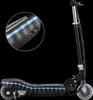 vidaXL E-Scooter con LED 120 W Nero Anteprima dell’immagine prodotto 8