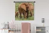 MuchoWow® Wandteppich Wandbehang Elefantenbaby mit seiner Produktbild-Vorschau 2