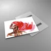 Bilder auf glas - frau modern - 100x70cm - Glasbilder - Produktbild-Vorschau 2
