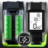Fahrradlicht Set LED mit Fahrradcomputer, Tachometer und Produktbild-Vorschau 6