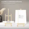 Dřevěný stojan na malování v sedě, maximální výška 56 cm Náhled obrázku produktu 13