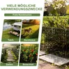 FIVMEN 25 Stück Dekorativer Gartenzaun aus Metall, Produktbild-Vorschau 4