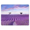 MuchoWow® Mauspad Mousepad Lavendel - Natur - Lila - Bäume Produktbild-Vorschau 1