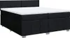 vidaXL Boxspringbett mit Matratze Schwarz 200x200 cm Stoff Produktbild-Vorschau 1