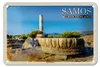 Blechschild Reise 18x12cm Samos Griechenland Tempel der Produktbild-Vorschau 1