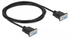 Delock Seriell Kabel RS-232 D-Sub 9 Buchse zu Buchse Produktbild-Vorschau 2