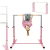 Hauki Gymnastik Turnreck, różowy, składana drążek Podgląd zdjęcia produktu 1