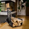 Kondela Krbové nářadí Ralfo - tmavě šedá / přírodní Náhled obrázku produktu 5