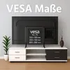 Universelle Schwenk- & Neigbare TV-Wandhalterung – 13 bis Produktbild-Vorschau 4