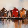 ArtUniverse Leinwandbild Lakeside Living II 50 x 150 cm Produktbild-Vorschau 8