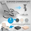 ELONEO Schaukelliege Outdoor mit Tasche, Relaxliege bis Produktbild-Vorschau 8