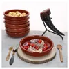 set de 6 bols en terre cuite Cazuela Bruno Ø 20cm taille L Voir les images du produit 4