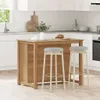 Isola da Cucina PANAMA 112x77x90 cm in Legno Massello di Anteprima dell’immagine prodotto 3