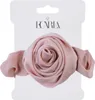 Rosa Frottee-Haargummi mit Rose Produktbild-Vorschau 6