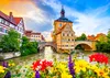 ENJOY Puzzle Altstadt Bamberg, Deutschland 1000 Teile Produktbild-Vorschau 1