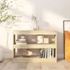 vidaXL Regál na knihy/rozdeľovač izieb Sonoma Oak 100x30x72 Náhľad obrázku produktu 6