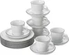 Kaffee-Set 18-tlg. - CUCINA COLORI SCHWARZ / BLACK - Produktbild-Vorschau 4