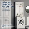 CASARIA Waschmaschinenschrank Überbau, Weiß, 185x63x20cm, 2 Produktbild-Vorschau 7