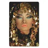 MuchoWow® Mauspad Mousepad Frau - Kleopatra - Gold - Produktbild-Vorschau 1