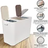 ONVAYA® Mülltrennsystem Ben | 27 Liter | Mülltrennung mit Produktbild-Vorschau 3