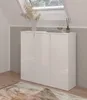 Kommode "SystemX" weiß Hochglanz Sideboard Mehrzweckschrank Produktbild-Vorschau 3