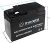 Moretti AGM (Gel) MTR4A-BS Batterie Produktbild-Vorschau 1