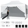 COSTWAY Tente pop-up 3 x 4,5 m, tente pliable imperméable Voir les images du produit 1