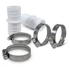 SET> 6,00m Schwimmbad Schlauch, blau Ø 38mm Produktbild-Vorschau 4