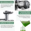 Aobosi Slow Juicer AMR520, pomalý odšťavňovač s 8stupňovým Náhled obrázku produktu 6