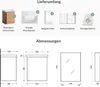 Planetmöbel Waschtisch mit Unterschrank 50 cm inkl. Produktbild-Vorschau 4