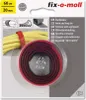 Klettbinder fix-o-moll 60cm x 20mm rot-schwarz Produktbild-Vorschau 1
