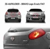 Naklejka Fiat 3D logo części zamiennej czarna do Bravo 2 Podgląd zdjęcia produktu 6