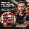 MONZANA® Regál pre veľké zaťaženie 180x90x40cm 875kg Náhľad obrázku produktu 7