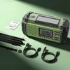 Noodradio met handkrik en zonnepaneel, 12000mAh, AM/FM/SW Productafbeelding-voorbeeld 8