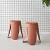 sweeek - 2er Set stapelbare Hocker, strukturierter Produktbild-Vorschau 5