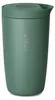 Thermobecher Edelstahl 350ml Deckel Kaffee Becher isoliert Produktbild-Vorschau 1