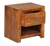 Wohnling Console da letto in legno massiccio di Sheesham Anteprima dell’immagine prodotto 7