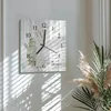 Tulup Glasuhr Wanduhr Küchenuhr Echt-Glas 30x30 cm Modern Produktbild-Vorschau 3