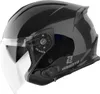 Bogotto H586 BT Solid Bluetooth Jethelm, schwarz, L Produktbild-Vorschau 3