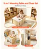 SucceBuy Montessori-Tisch- und Stuhlset aus Holz, Produktbild-Vorschau 4