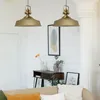 Pendelleuchte I Aslet l Ø41 cm E27 Metall Beige Vintage Produktbild-Vorschau 8
