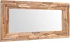 vidaXL Dekorativní zrcadlo Teak 120 x 60 cm obdélníkové Náhled obrázku produktu 2