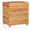 vidaXL Hochbeet 50x40x55 cm Teak Altholz und Stahl Produktbild-Vorschau 20