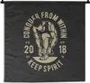MuchoWow® Wandteppich Wandbehang Sport - Retro - Zitate Produktbild-Vorschau 1