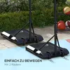 Panier de basket d'extérieur HOMCOM avec pied, réglable en Voir les images du produit 4