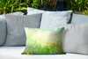 MuchoWow® Outdoor Kissen - Gras - Sommer - Ölfarbe - 50x30 Produktbild-Vorschau 4