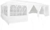 vidaXL Party-Zelt Weiß 800 x 400 x 266 cm Polyethylen Produktbild-Vorschau 1